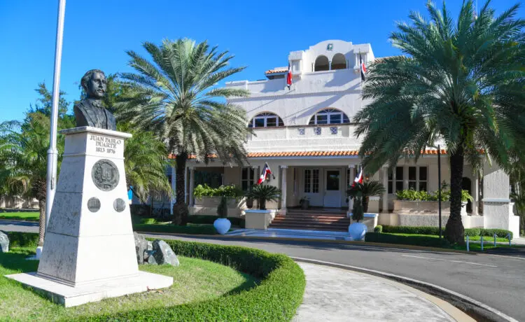 Edificio de la Cancillería dominicana
